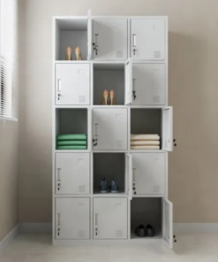 Alternative view of Ventra 15 Door Steel Locker Cabinet