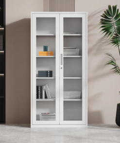 Zentrix Full Glass Metal Cabinet