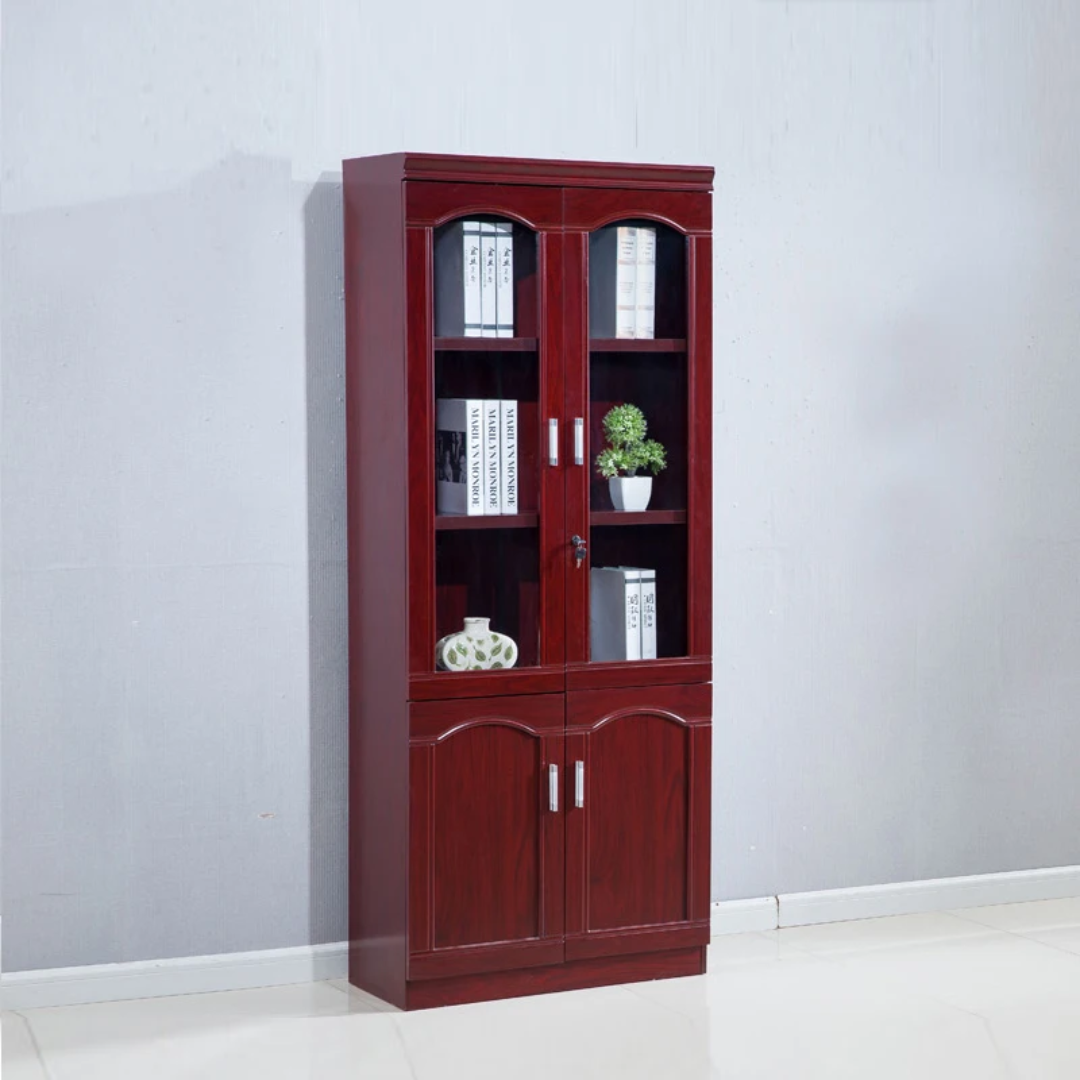 Lunara 2-Door Office Bookshelf