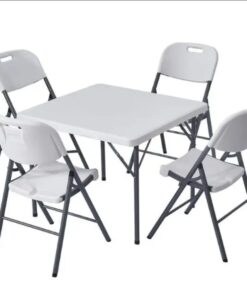 Foldable Table + 6 Chairs