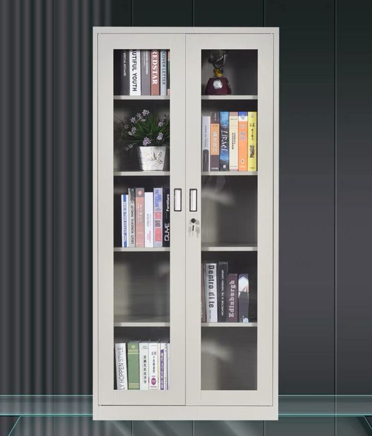 Zentrix Full Glass Metal Cabinet