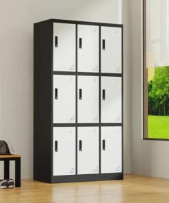 9-Locker File Cabinet