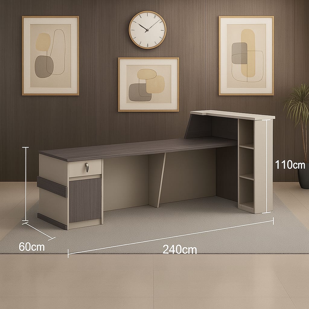 2.4M Executive Reception Desk - Image 3