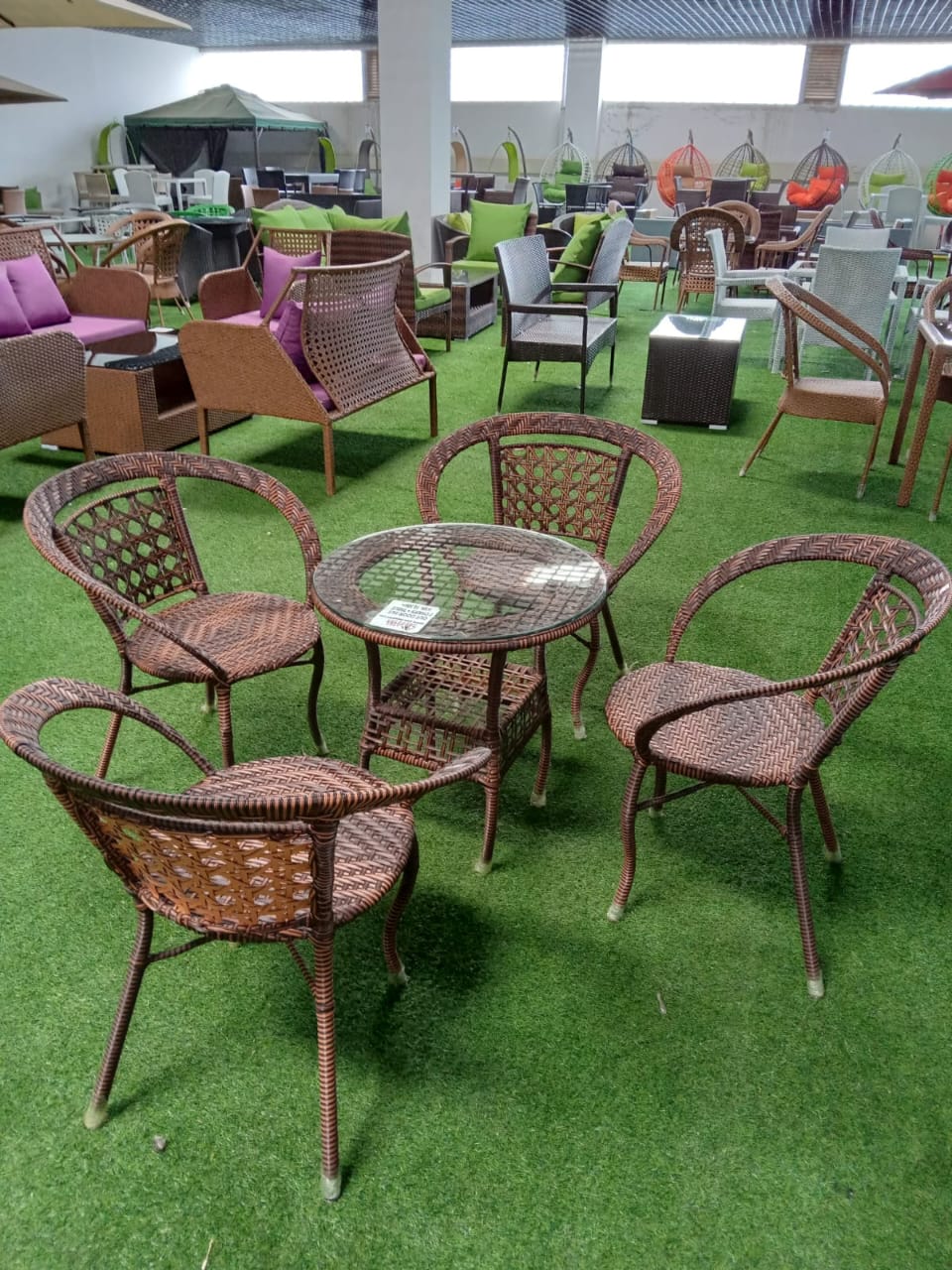 Premium-Table + 4 Chairs Outdoor Sets - Image 3