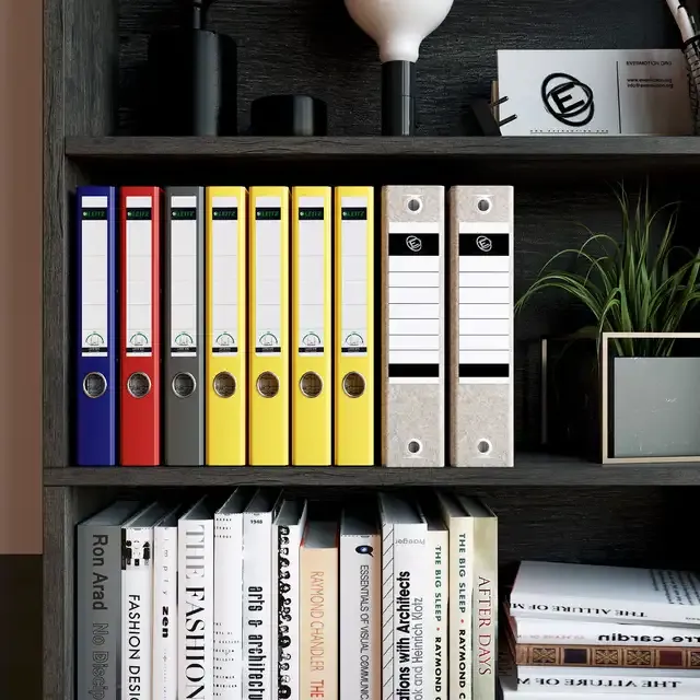 6-Tier Wooden Bookshelf - Image 6