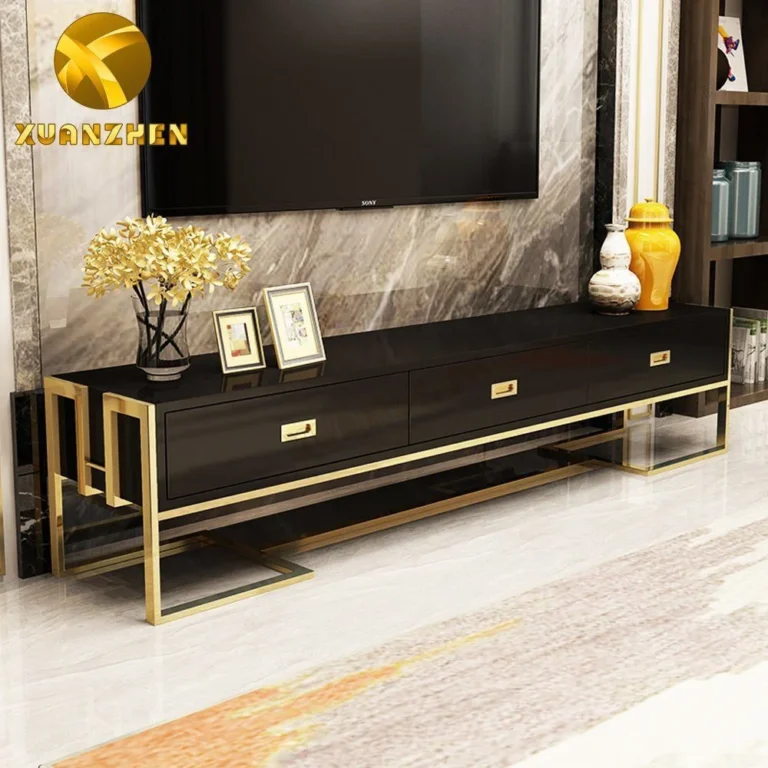 Nero Gold TV Stand