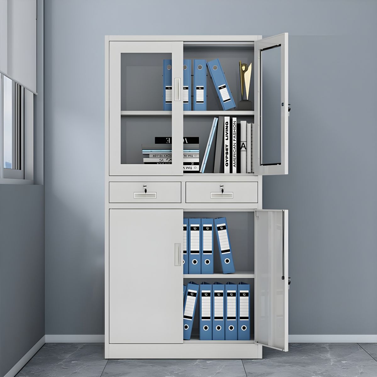 Steel Trail Office Filing Cabinet