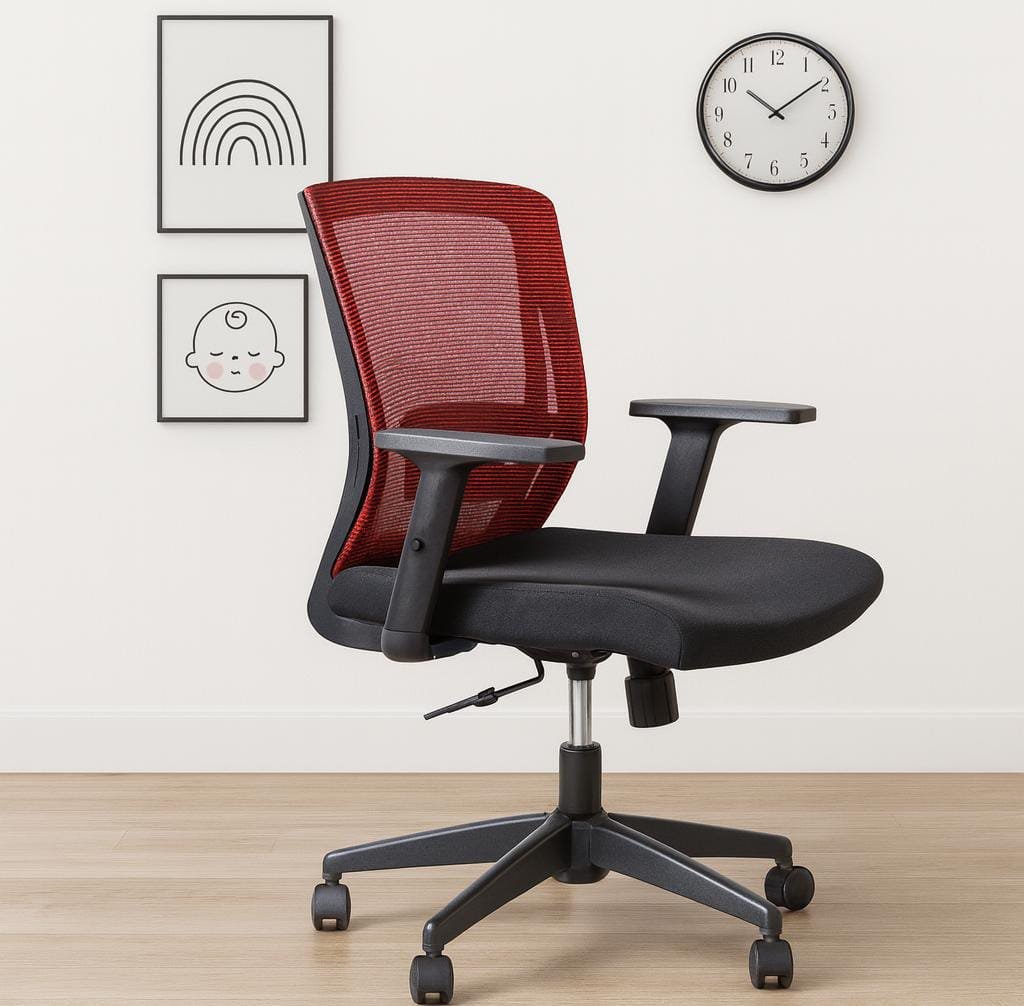 Ergonomic midback mesh office chair - Image 4