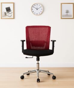 Ergonomic midback mesh office chair