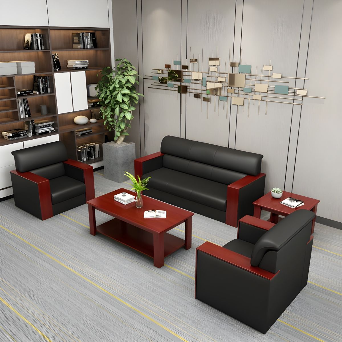 5 Seater EliteCore Reception Sofa - Image 4