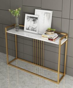 Opulent Ring Console Table