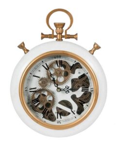 Wood Plank Numeral Wall Clock