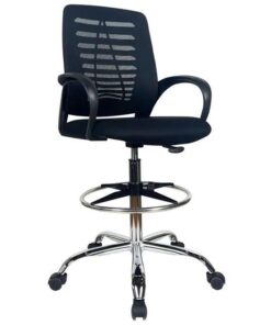 Wingback Reception Chair – Black