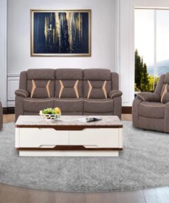 Sleeksit-6 Seater Fabric Recliner Sofa (3+2+1)