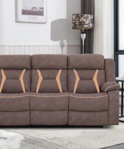 Alternative view of Sleeksit-6 Seater Fabric Recliner Sofa (3+2+1)