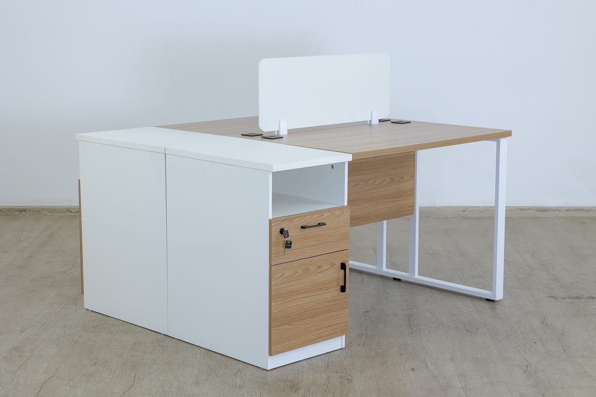 1.4m Dualsync-2 Way Workstation - Image 4