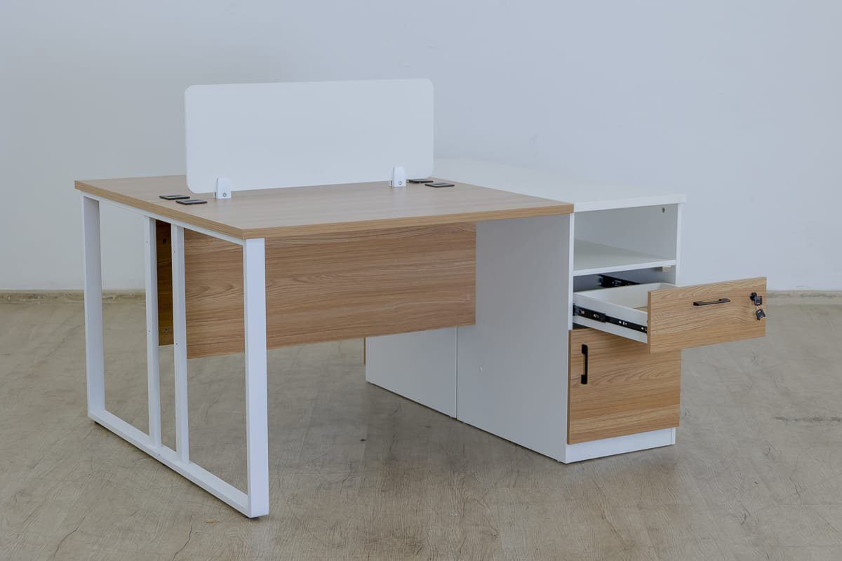1.4m Dualsync-2 Way Workstation - Image 3