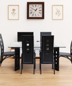 Alternative view of UrbanBite Dining Table + 6 Chairs