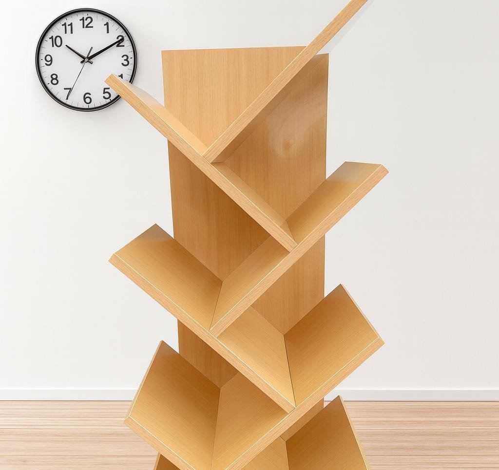 Turners 8-Tier Bookshelf - Image 5
