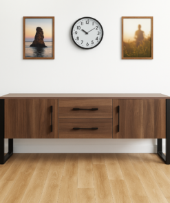 Alternative view of 1.8m Linear Tv Console Cabinet