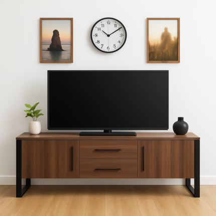 1.8m Linear Tv Console Cabinet