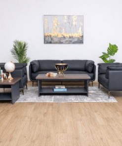 6 Seater Alvar Office Sofa (3+2+1)
