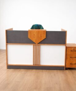1.6m Zyra Modern Reception Desk