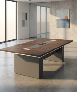 Alternative view of 2.4M Prestige Boardroom Table