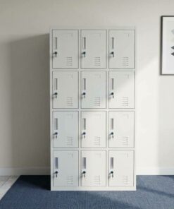 12 Door Steel Locker Cabinet