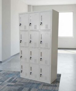 Alternative view of 12 Door Steel Locker Cabinet