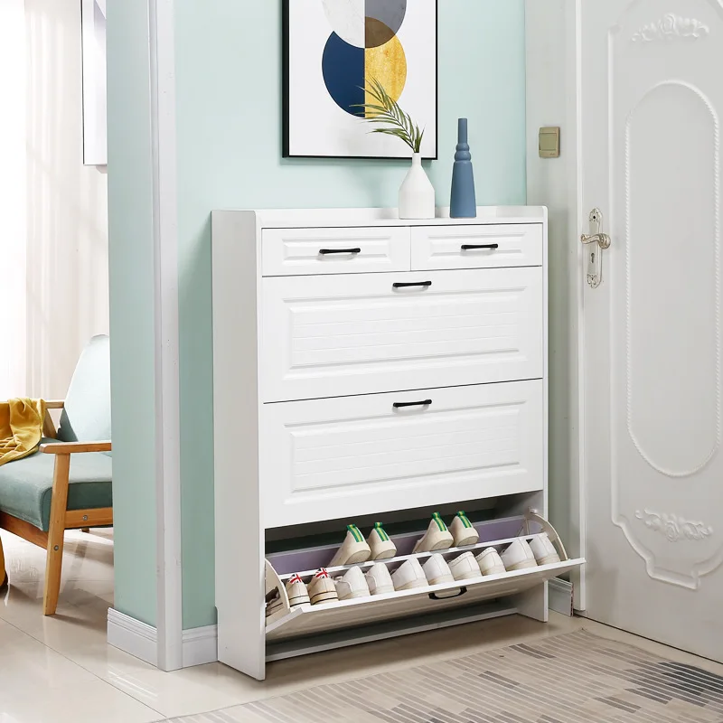 Kenvor Bucket Flip Shoe Cabinet