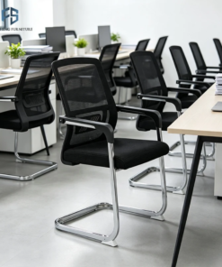 Alternative view of Cantiliver Mesh Visitors Office Chair